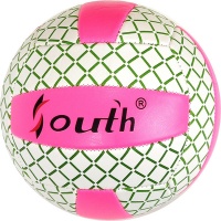Мяч волейбольный (розовый), PVC 2.7, 280 гр, машинная сшивка E33542-4