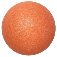 Мячик массажный одинарный 12см (оранжевый) (E33010) MFS-107