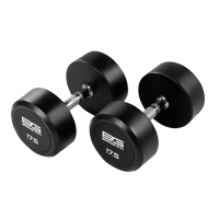 Гантель обрезиненная 17,5 кг BRONZE GYM BG-PA-DB-R175